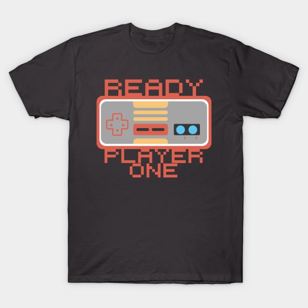 Ready Player One Retro Game Pad T-Shirt by Nova5
